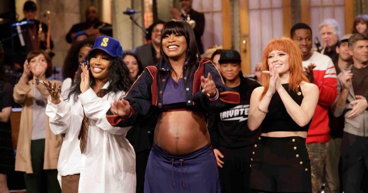 Keke Palmer hosting 'SNL' with musical guest SZA and Natasha Lyonne. 