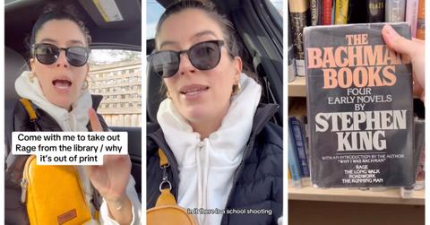 TikTok about why Stephen King's 'Rage' is out of print