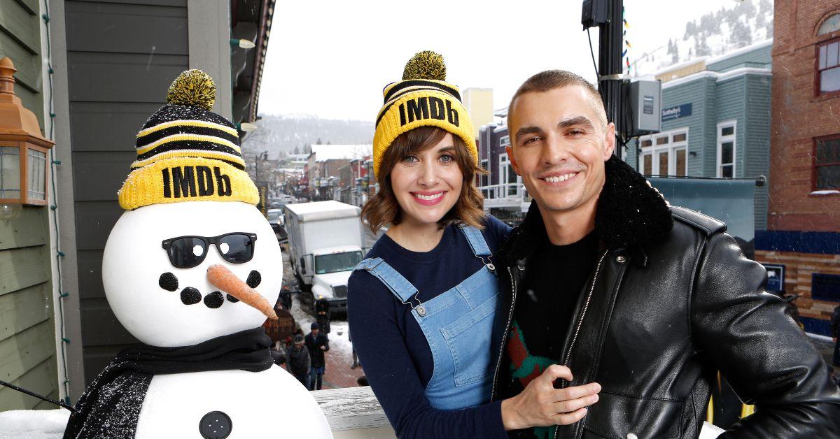 (l-r): Alison Brie and Dave Franco in 2017.
