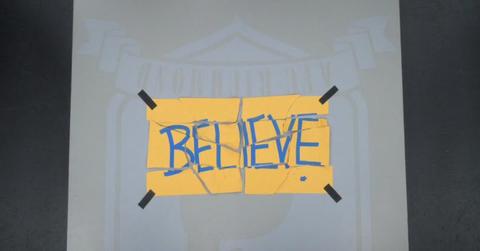 'Ted Lasso' Believe Sign