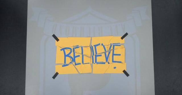 'Ted Lasso' Believe Sign
