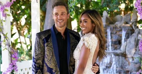 Tayshia Adams and Zac Clark