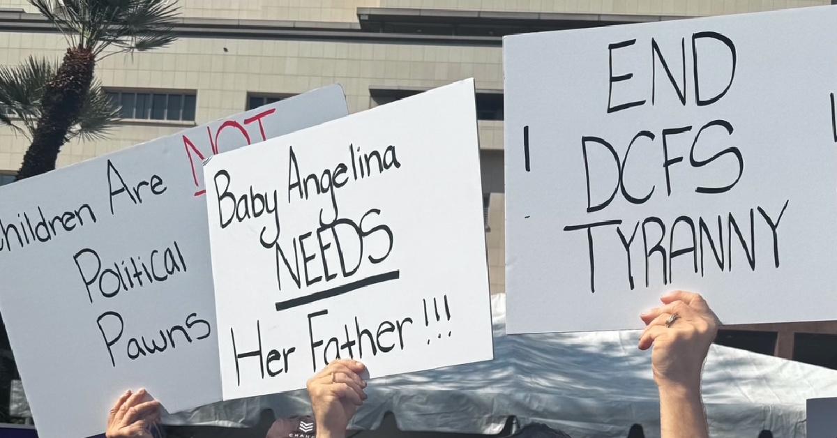 Inside the Uprising: Baby Angelina Becomes the Face of the Los Angeles ...