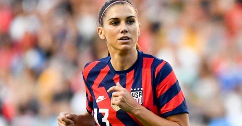 Alex Mogan playing soccer