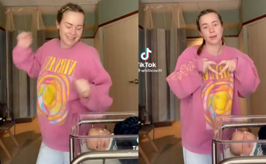 A TikTok Mom Dancing Next to Her Baby With RSV Sparks Backlash