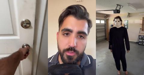 Home Inspection Agent Pranked by Michael Myers Mannequin