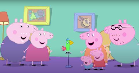 peppa pigs grandpa death