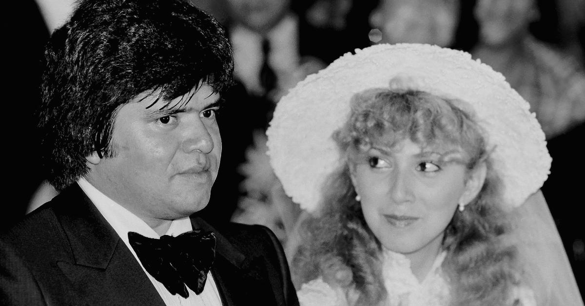 Fernando Valenzuela and Linda Burgos on their wedding day on Dec. 29, 1981.