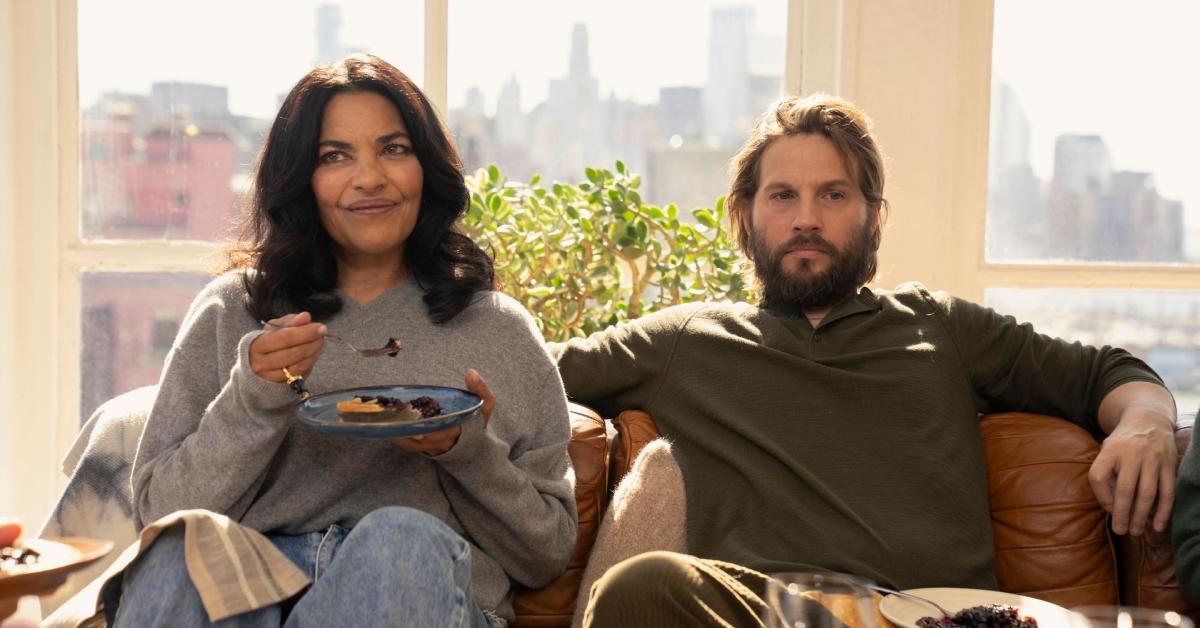 (l-r): Sarita Choudry as Seema and Logan Marshall-Green as Adam on 'AJLT' finale.