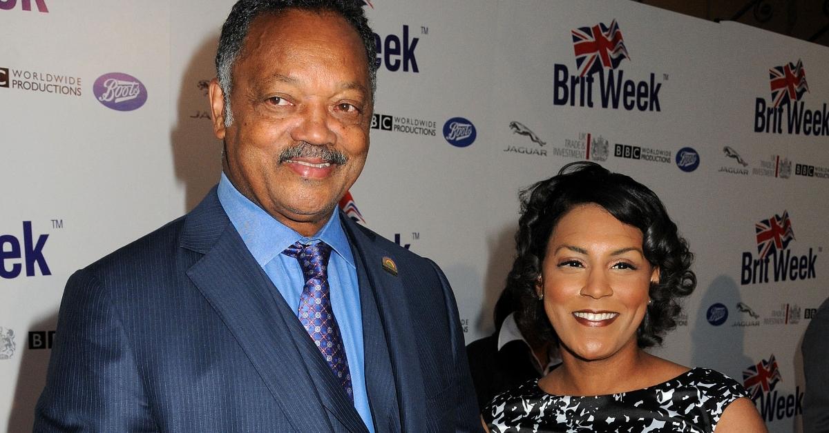 Jesse Jackson and daughter