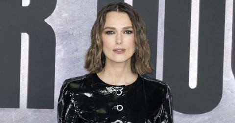 Keira Knightley attends the 'Black Doves' world premiere on Dec. 3, 2024.