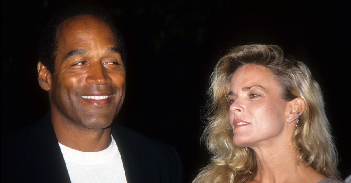 O.J. Simpson and Nicole Brown Simpson in 1994