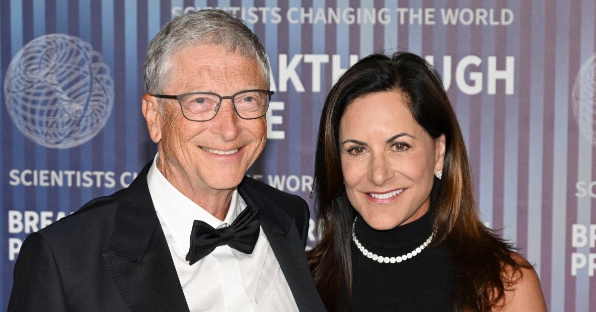 Paula Hurd and Bill Gates attend an event together.