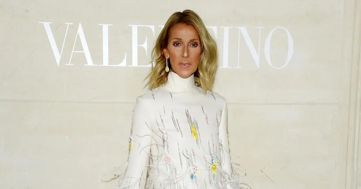 Celine Dion attends a Valentino event.