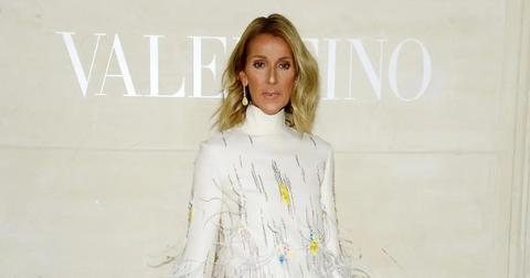 Celine Dion attends a Valentino event.