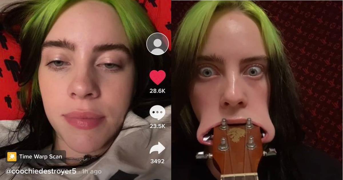 在Tiktok的Billie Eilish