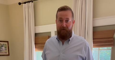 Ben Napier wearing an oxford shirt.