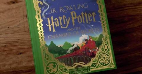 MinaLima Harry Potter book