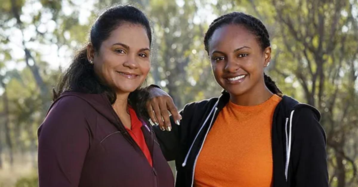 Sandra Diaz-Twine and Nina Twine on 'Australian Survivor: Blood V Water.'