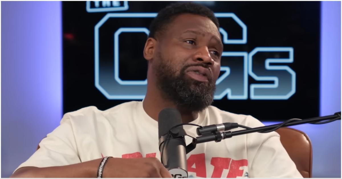 Tony Allen talking on a podcast