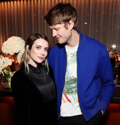 Emma Roberts and boyfriend Cody John at Variety Makeup Artistry Dinner (2023)