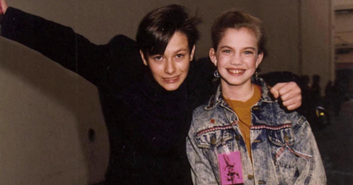 Ed Furlong and Anna Chlumsky in June 1992.