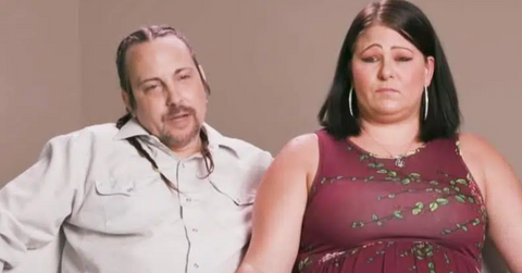 John and Kristianna talking to the cameras on 'Love After Lockup'.