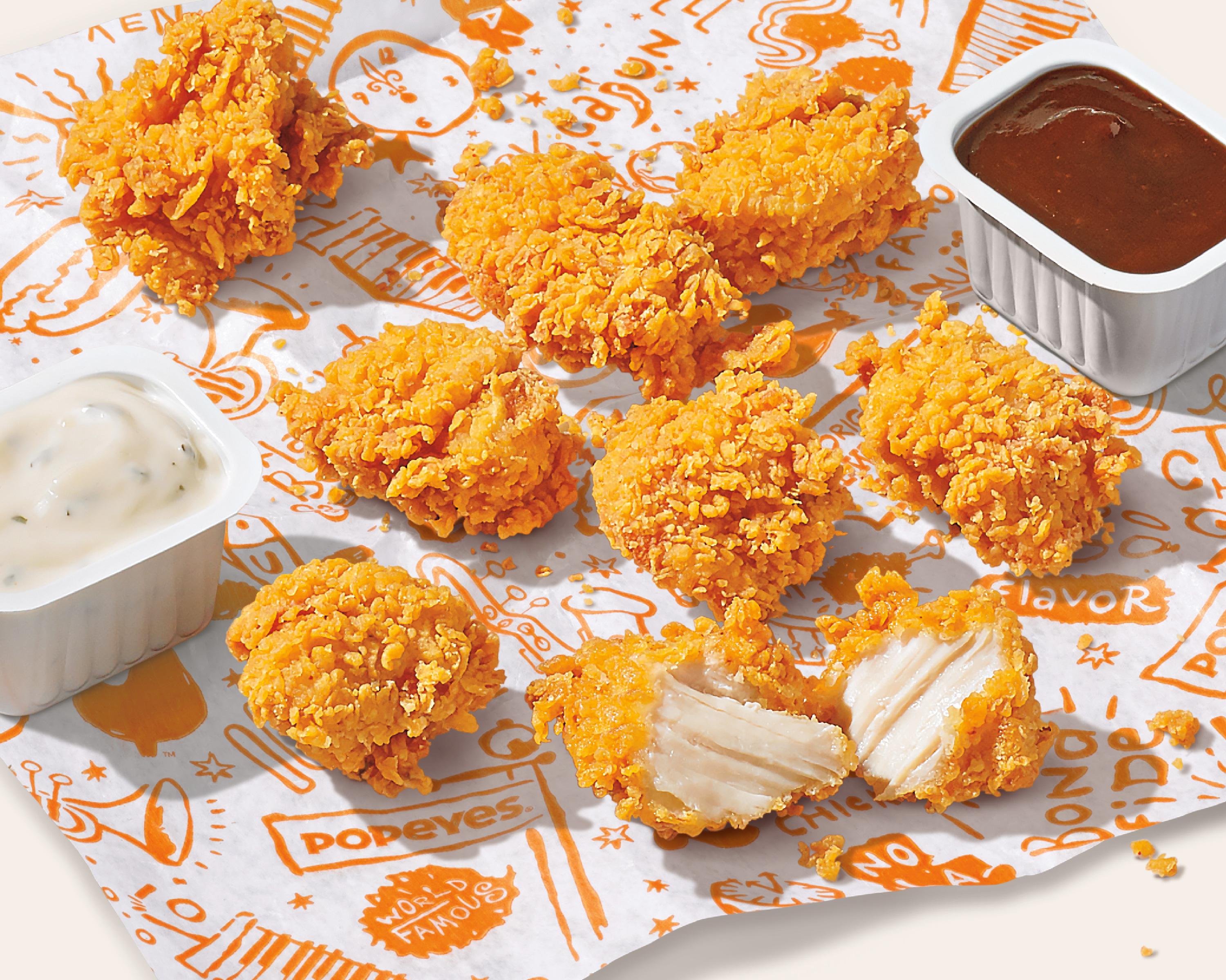 chicken nuggets popeyes