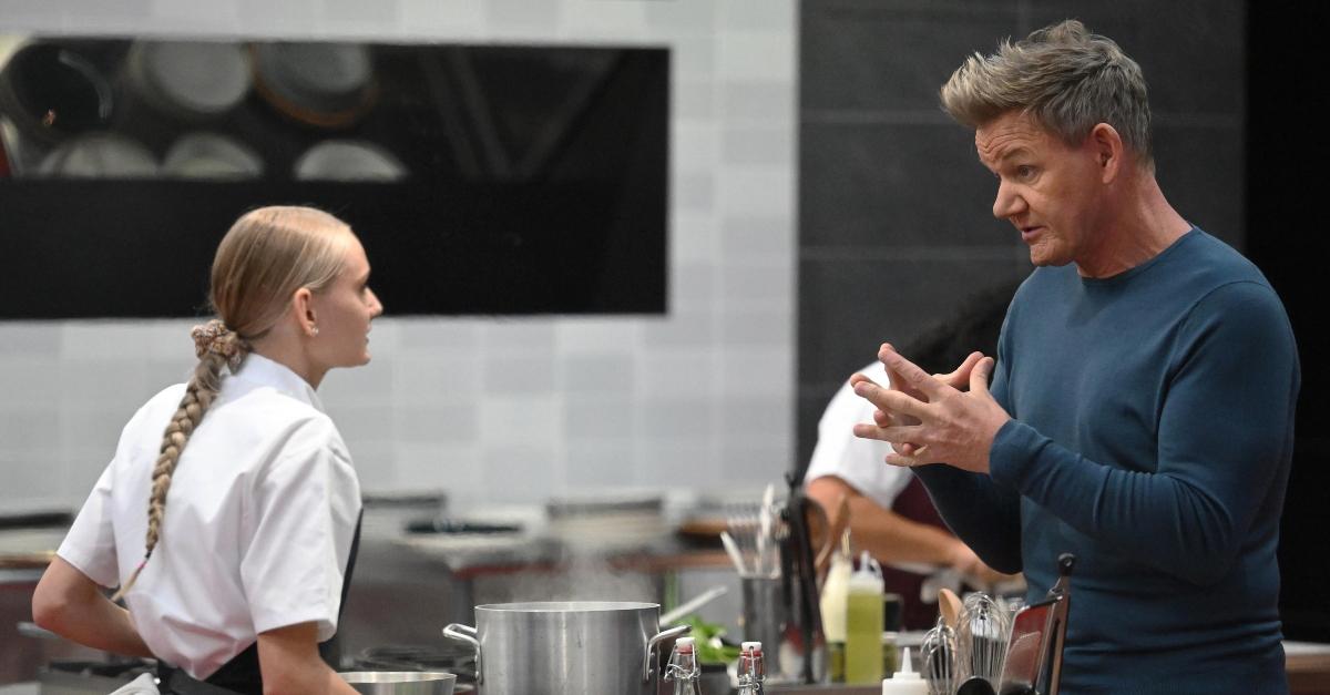 Tineke Younger and Gordon Ramsey.