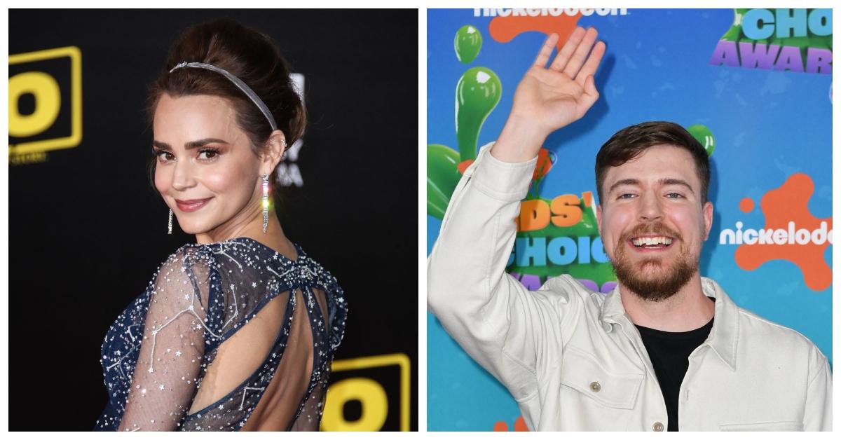 James "Jimmy" Donaldson, aka MrBeast, and Rosanna Pansino