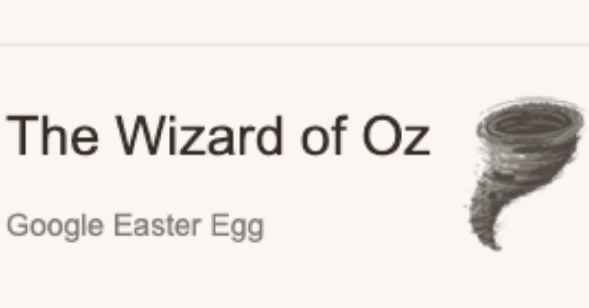 Google's Awesome 'The Wizard of Oz' Trick Explained