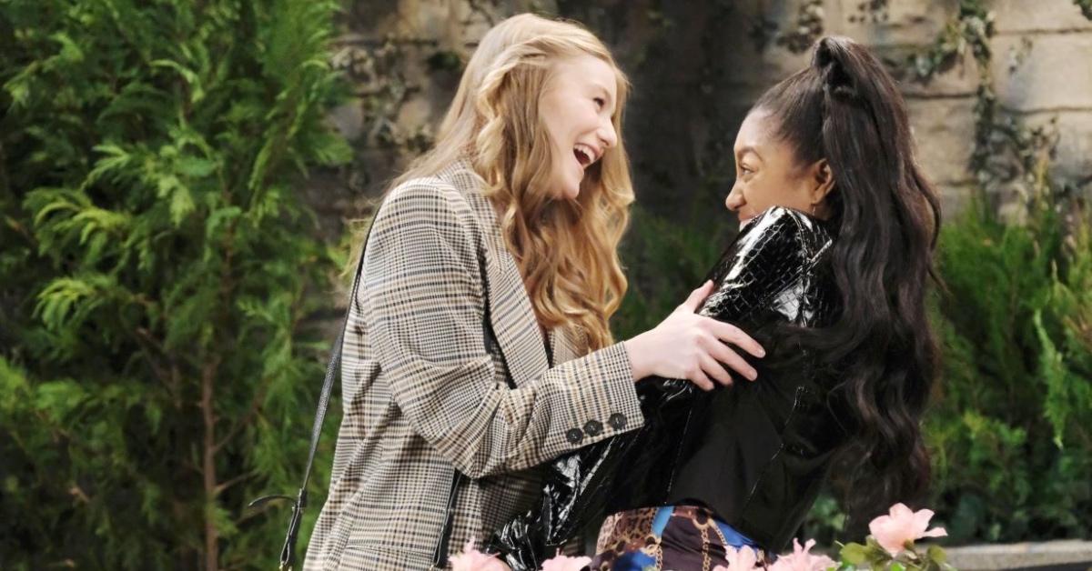 Allie and Chanel on 'Days of Our Lives'