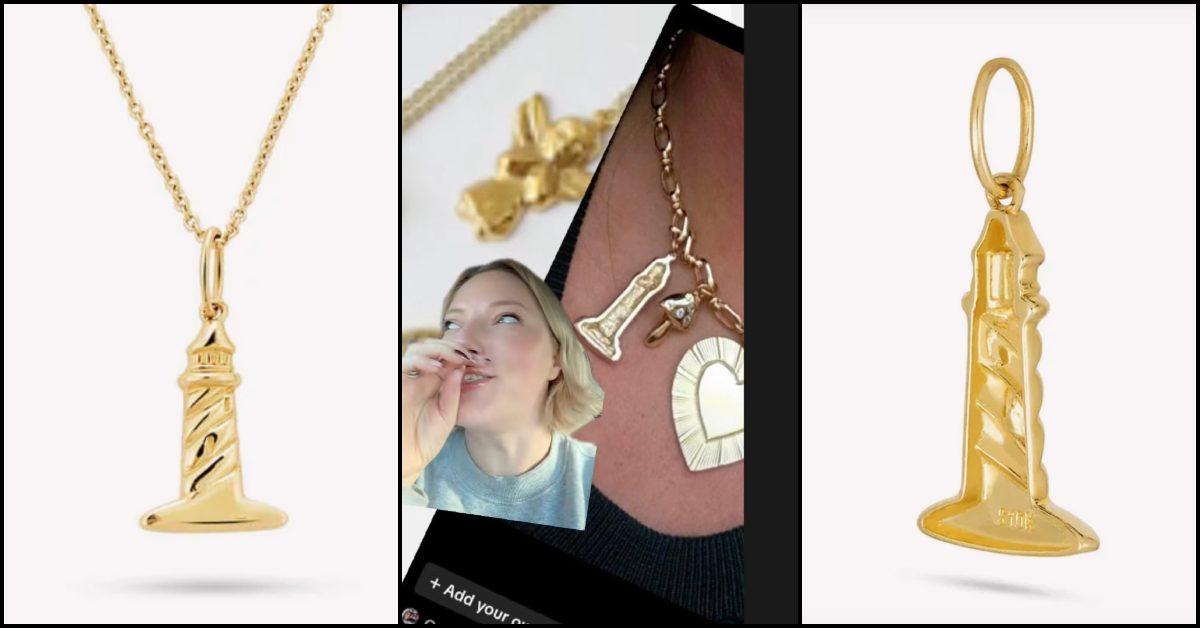 This lighthouse charm is actually sold by Stone and Strand.