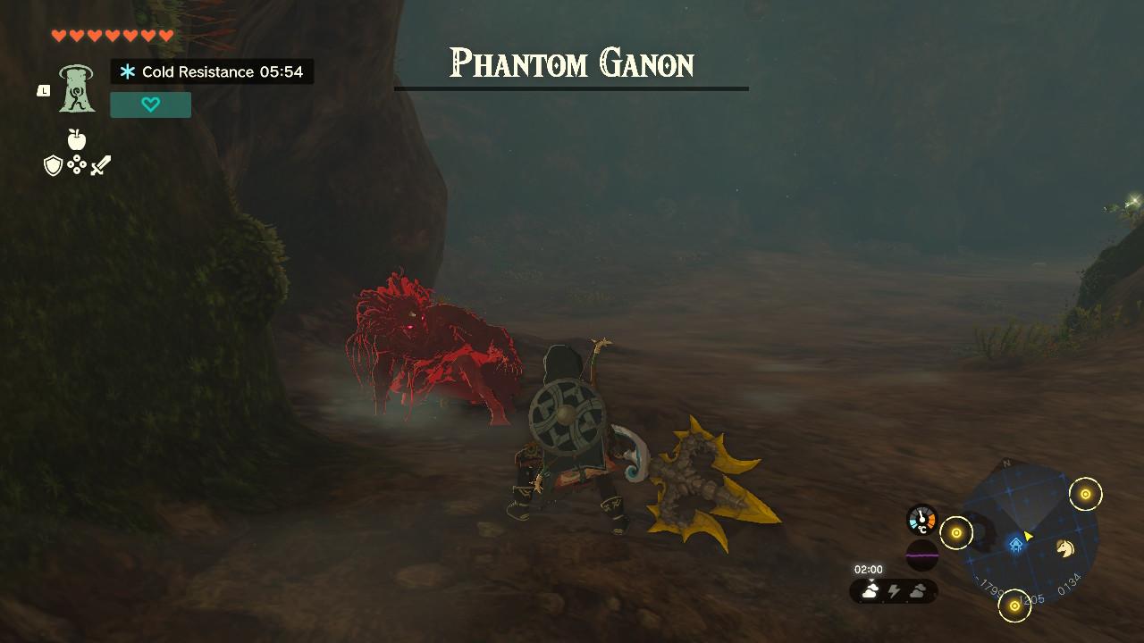 Link fighting Phantom Ganon in 'Tears of the Kingdom'