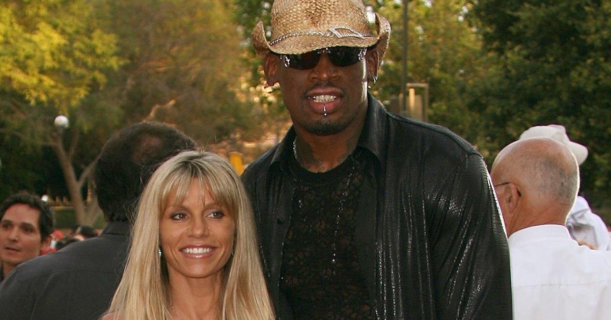 Dennis Rodman and Michelle Moyer