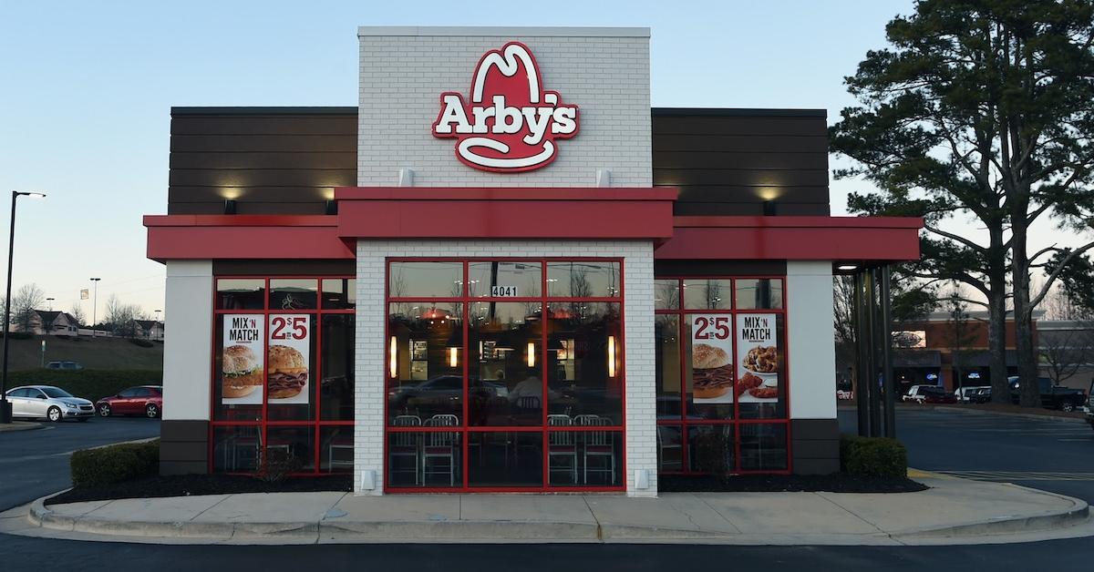 An Arby's store front 