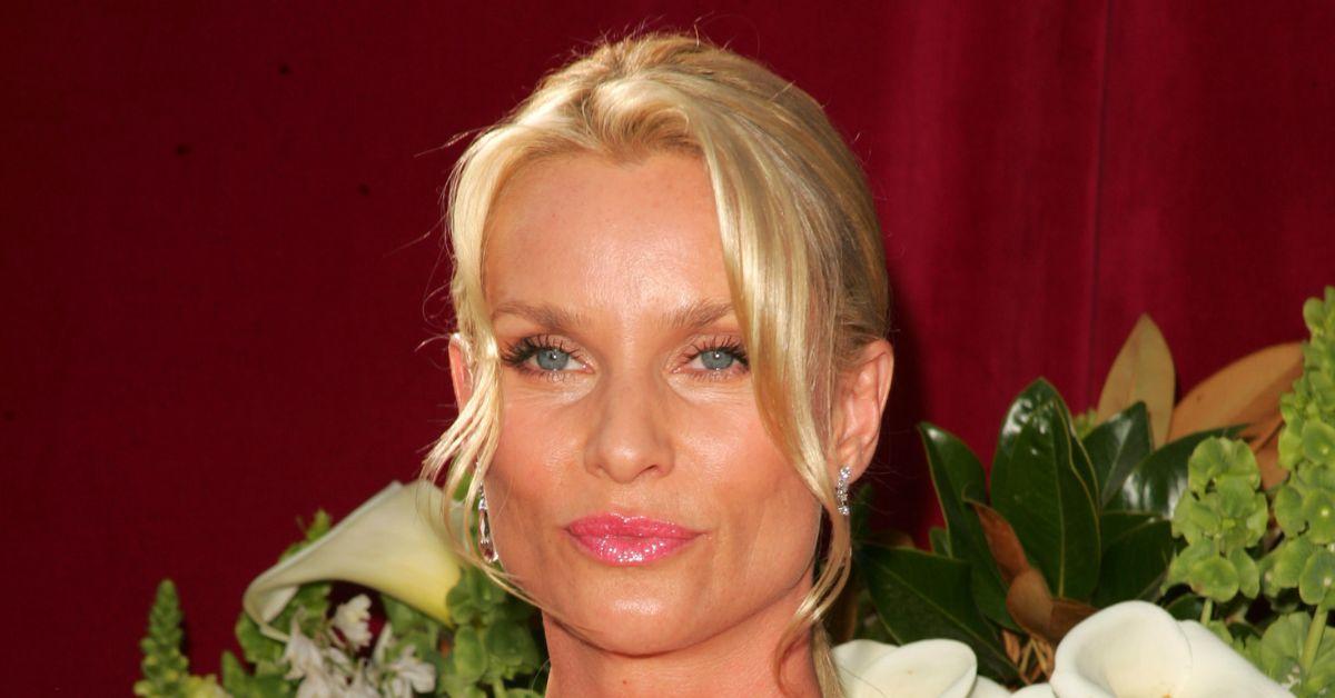 Nicollette Sheridan attending the Emmy Awards.