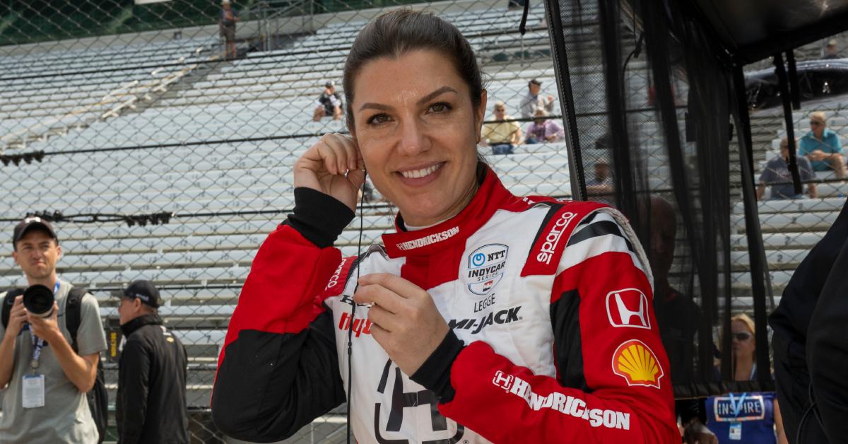 Indy 500 Driver Katherine Legge Updates Fans Following Crash (EXCLUSIVE)