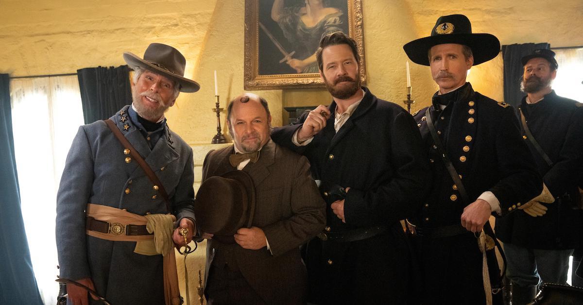 Robert E. Lee (Jack McBrayer), Maurice Cheeks (Jason Alexander), Ulysses S. Grant (Ike Barinholtz), and General Philip Sheridan (Josh Meyers)