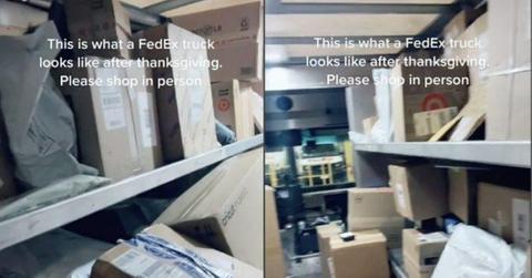 FedEx Driver Black Friday Afermath