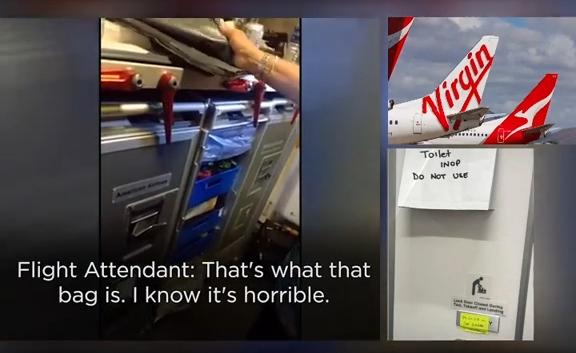 airline passengers pee in bottle