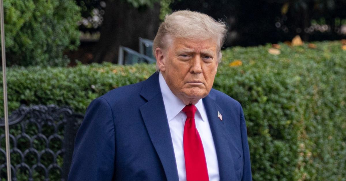 Donald Trump at The White House on June 15, 2025.