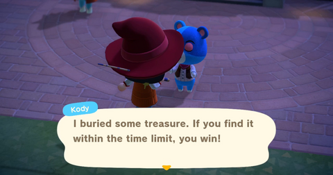 How To Go On An Animal Crossing New Horizons Treasure Hunt - kody do adopt me w roblox