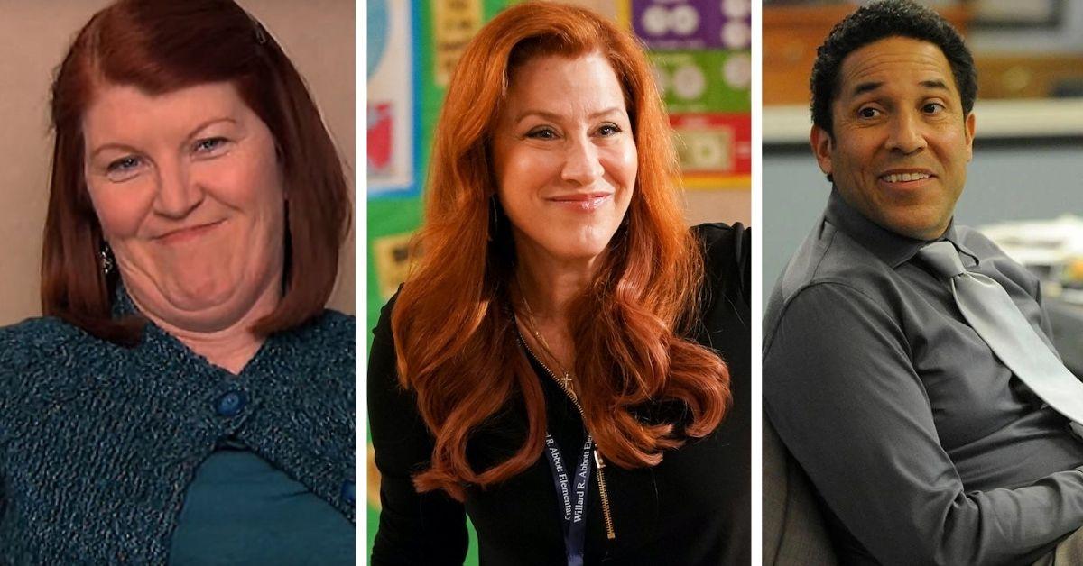 Meredith Palmer, Melissa Schemmenti, and Oscar Martinez.