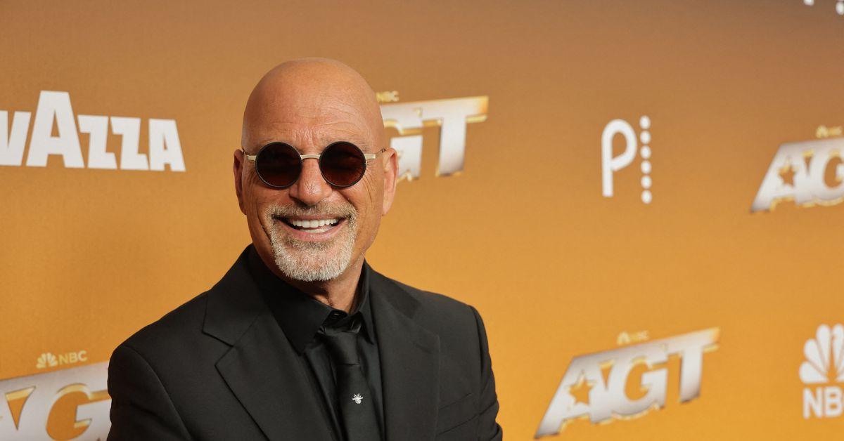 Howie Mandel at the 'America's Got Talent' red carpet. 