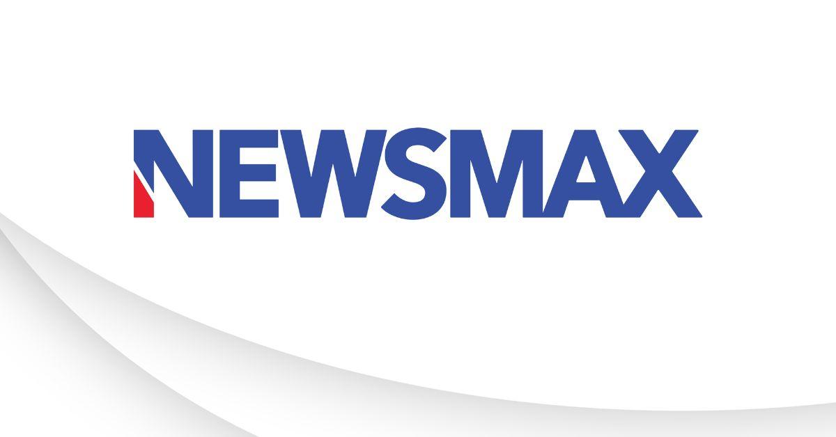 The logo for Newsmax