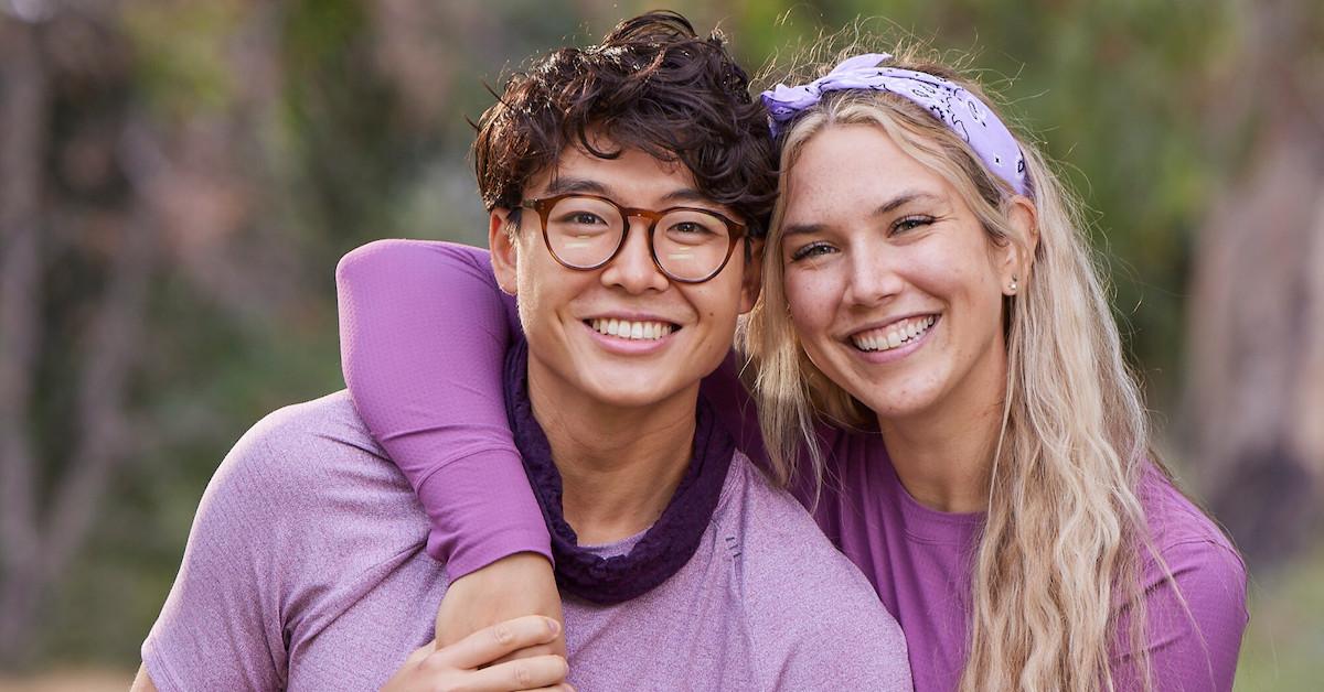 Derek Xiao and Claire Rehfuss in 'The Amazing Race'