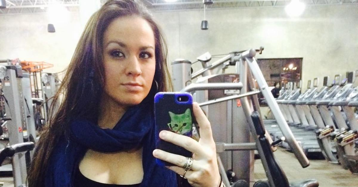 Hayley McNeff at the gym.