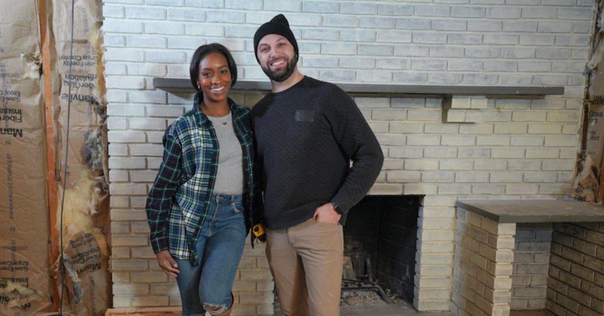 Denese and Mike Butler, hosts of 'Fix My Frankehouse' in one of their home renovations.