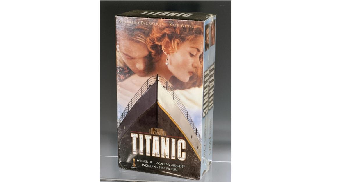 titanic double vhs